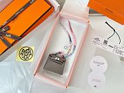 Fortok Hermès Kelly Twilly Bag Charm Black Taupe - 2