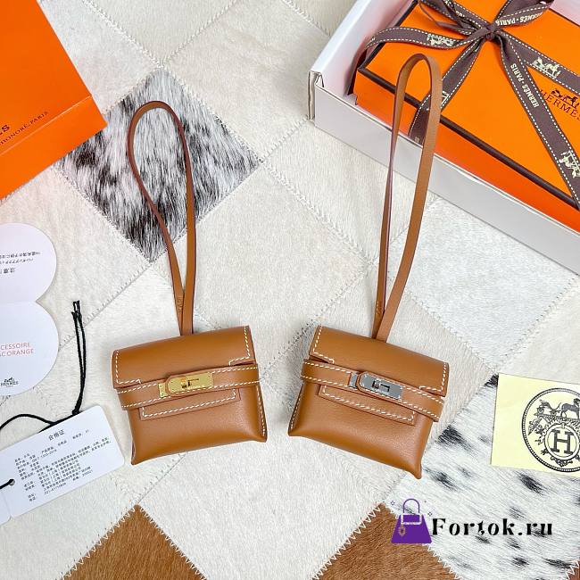 Fortok Hermès Kellyfestival Bag Bharm Brown  - 1