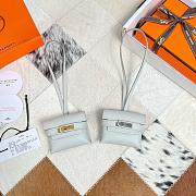 Fortok Hermès Kellyfestival Bag Charms Grey - 1