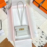 Fortok Hermès Kellyfestival Bag Charms Grey - 4