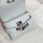 Fortok Hermès Kellyfestival Bag Charms Grey - 3