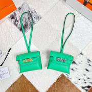 Fortok Hermès Kellyfestival Bag Charms Green - 1