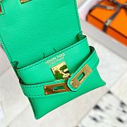 Fortok Hermès Kellyfestival Bag Charms Green - 5