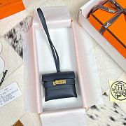 Fortok Hermès Kellyfestival Bag Charms Navy Blue - 5