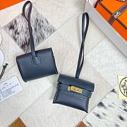 Fortok Hermès Kellyfestival Bag Charms Navy Blue - 4