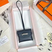 Fortok Hermès Kellyfestival Bag Charms Navy Blue - 3