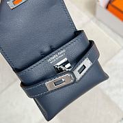 Fortok Hermès Kellyfestival Bag Charms Navy Blue - 2