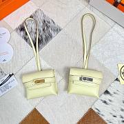 Fortok Hermès Kellyfestival Bag Charms Baby Yellow - 1