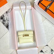 Fortok Hermès Kellyfestival Bag Charms Baby Yellow - 4