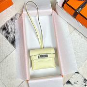 Fortok Hermès Kellyfestival Bag Charms Baby Yellow - 3