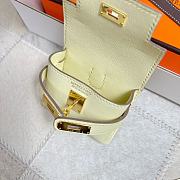 Fortok Hermès Kellyfestival Bag Charms Baby Yellow - 2