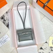 Fortok Hermès Kellyfestival Bag Charms Dark Grey - 5