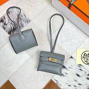 Fortok Hermès Kellyfestival Bag Charms Dark Grey - 4