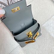 Fortok Hermès Kellyfestival Bag Charms Dark Grey - 3