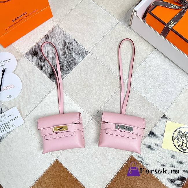 Fortok Hermès Kellyfestival Bag Charms Pink - 1