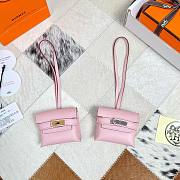 Fortok Hermès Kellyfestival Bag Charms Pink - 1