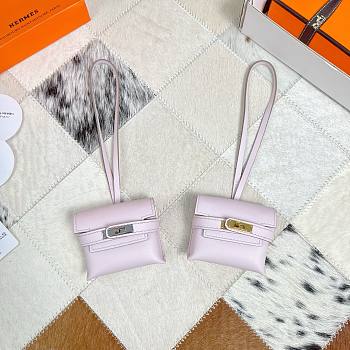 Fortok Hermès Kellyfestival Bag Charms Light Pink