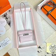 Fortok Hermès Kellyfestival Bag Charms Light Pink - 6