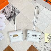 Fortok Hermès Kellyfestival Bag Charms White - 1