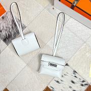 Fortok Hermès Kellyfestival Bag Charms White - 6