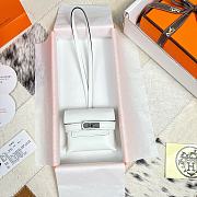 Fortok Hermès Kellyfestival Bag Charms White - 3