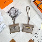 Fortok Hermès Kellyfestival Bag Charms Etoupe - 1