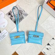 Fortok Hermès Kellyfestival Bag Charms Sky Blue - 1
