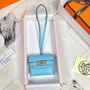 Fortok Hermès Kellyfestival Bag Charms Sky Blue - 4
