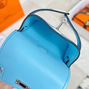 Fortok Hermès Kellyfestival Bag Charms Sky Blue - 2