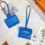 Fortok Hermès Kellyfestival Bag Charms Blue - 5