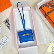 Fortok Hermès Kellyfestival Bag Charms Blue - 4