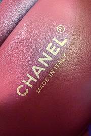 Fortok Chanel Top Handle Bag Black 20-15-5.5cm  - 5