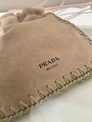 Fortok Prada Suede Smartphone Case Beige 17.5x22cm - 6