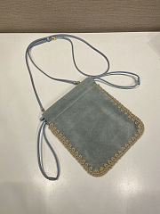 Fortok Prada Suede Smartphone Case Grey 17.5x22cm - 5