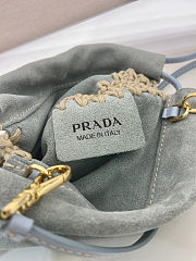 Fortok Prada Suede Smartphone Case Grey 17.5x22cm - 3