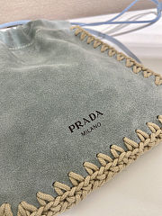 Fortok Prada Suede Smartphone Case Grey 17.5x22cm - 2