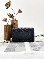 Fortok Chanel Wallet on Chain Black 19×3.5×12cm - 5