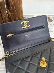 Fortok Chanel Wallet on Chain Black 19×3.5×12cm - 4