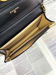 Fortok Chanel Wallet on Chain Black 19×3.5×12cm - 3