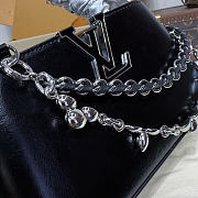 Fortok Louis Vuitton Capucines East-West Bag Black 22*8*12cm  - 2
