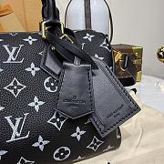 Fortok Louis Vuitton Speedy P9 Bandoulière Black 25*15*15cm  - 4