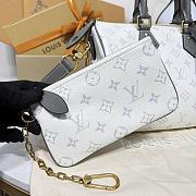 Fortok Louis Vuitton Speedy P9 Bandoulière White 25*15*15cm  - 3