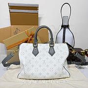 Fortok Louis Vuitton Speedy P9 Bandoulière White 25*15*15cm  - 2