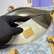 Fortok Louis Vuitton Speedy Soft 30 Monogram Denim Canvas 34*19*22cm - 6