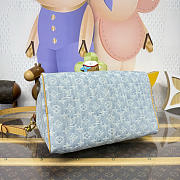 Fortok Louis Vuitton Speedy Soft 30 Monogram Denim Canvas 34*19*22cm - 3
