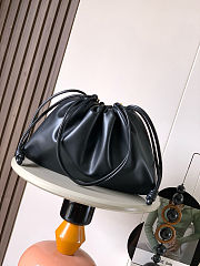Fortok Loewe Flamenco Clutch Large Nappa Calfskin Black 41*9*26cm - 6