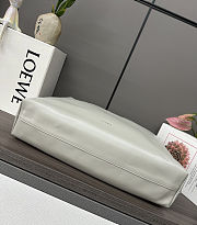 Fortok Loewe Flamenco Clutch Large Nappa Calfskin Grey 41*9*26cm - 5