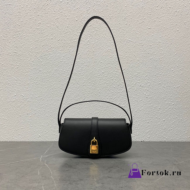 Fortok Celine Tabou Crossbody Handbag Black 18 x 8 x 5cm - 1
