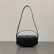 Fortok Celine Tabou Crossbody Handbag Black 18 x 8 x 5cm - 4