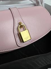 Fortok Celine Tabou Crossbody Handbag Pink 18 x 8 x 5cm - 2